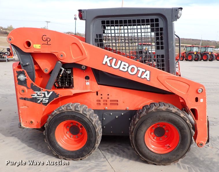 image for item IC9711 2016 Kubota SSV75  skid steer loader