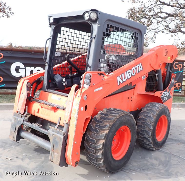 image for item IC9711 2016 Kubota SSV75  skid steer loader