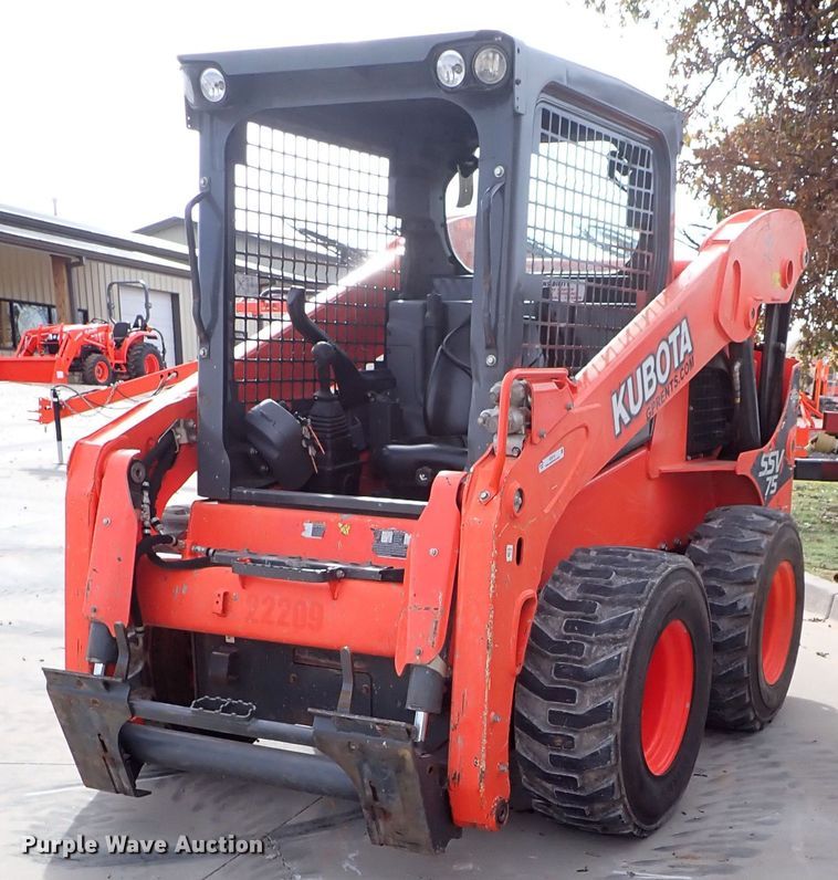 image for item IC9712 2017 Kubota SSV75  skid steer loader