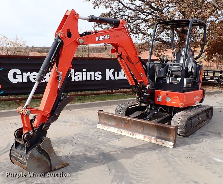 image for item IC9713 2020 Kubota U35-4  mini excavator