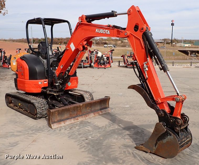 image for item IC9713 2020 Kubota U35-4  mini excavator