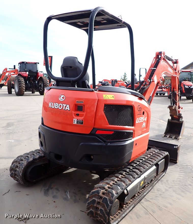 image for item IC9713 2020 Kubota U35-4  mini excavator