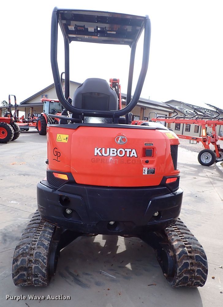 image for item IC9713 2020 Kubota U35-4  mini excavator