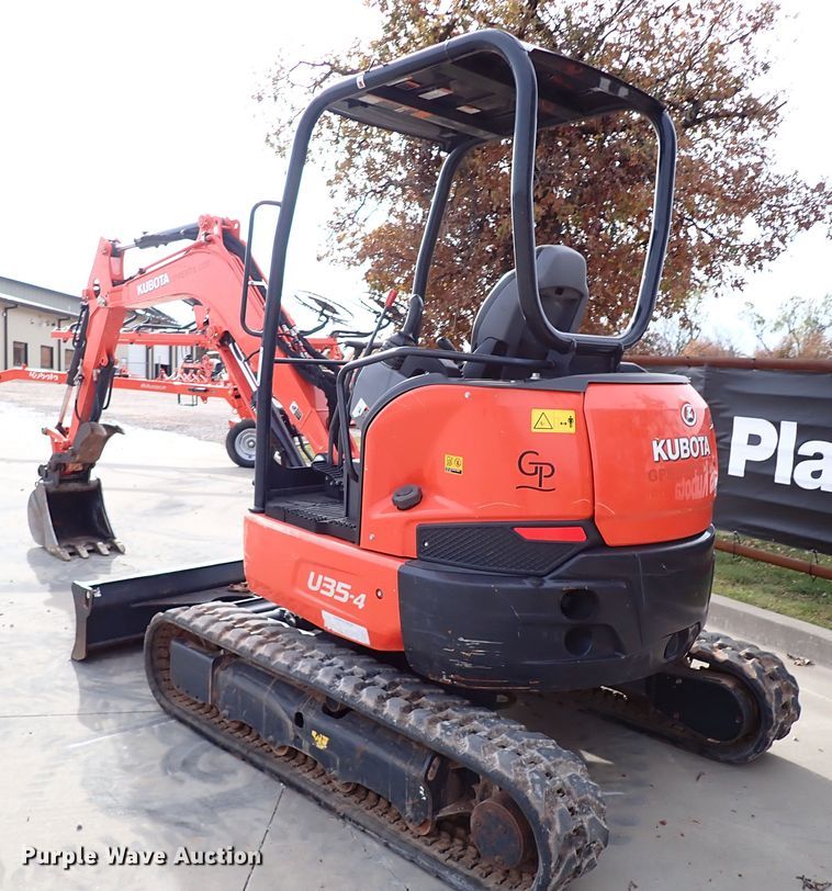 image for item IC9713 2020 Kubota U35-4  mini excavator