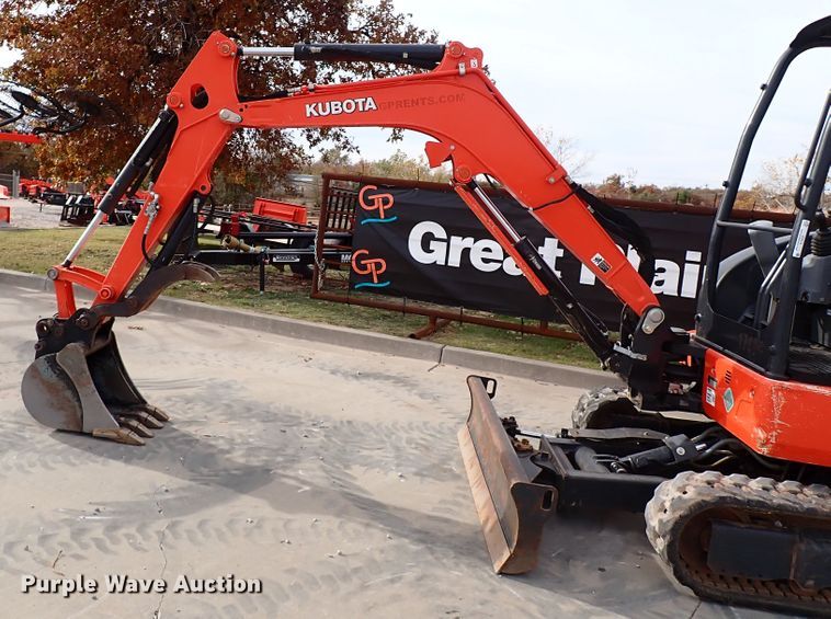 image for item IC9713 2020 Kubota U35-4  mini excavator