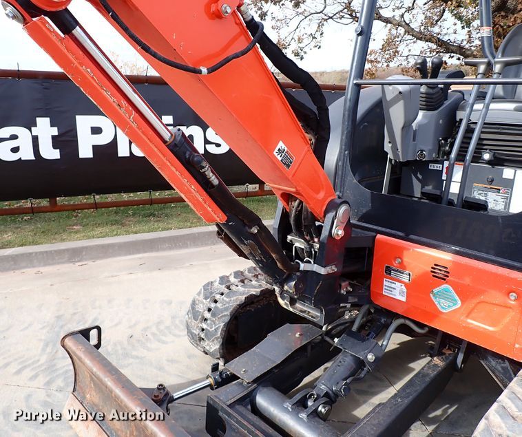 image for item IC9713 2020 Kubota U35-4  mini excavator