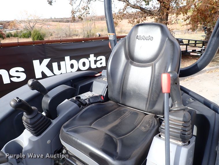image for item IC9713 2020 Kubota U35-4  mini excavator