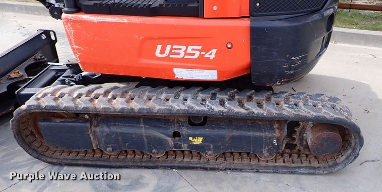image for item IC9713 2020 Kubota U35-4  mini excavator