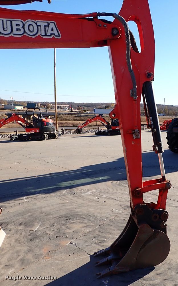 image for item IC9739 2015 Kubota KX040-4  mini excavator