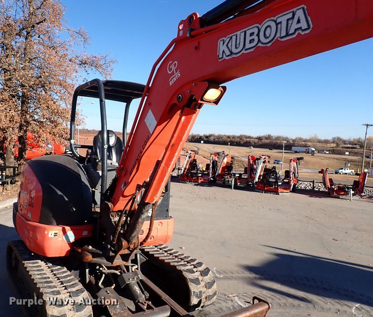 image for item IC9739 2015 Kubota KX040-4  mini excavator