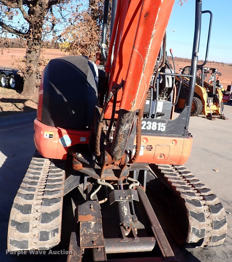 image for item IC9739 2015 Kubota KX040-4  mini excavator