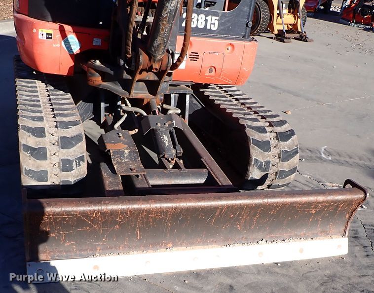 image for item IC9739 2015 Kubota KX040-4  mini excavator