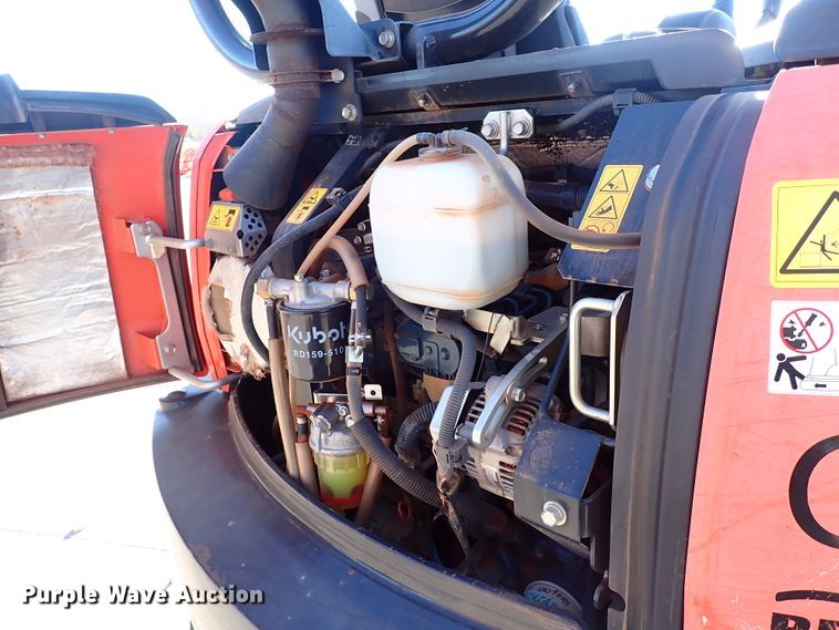 image for item IC9739 2015 Kubota KX040-4  mini excavator