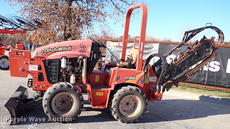 image for item IC9742 2015 Ditch Witch RT45  trencher