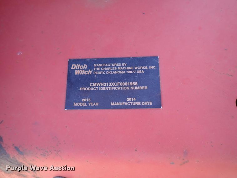 image for item IC9742 2015 Ditch Witch RT45  trencher