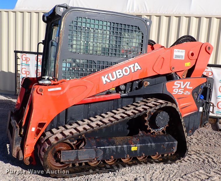 image for item IS9250 2019 Kubota SVL95-2S  tracked skid steer loader
