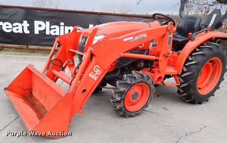 image for item IS9281 2019 Kubota L3901DT  MFWD tractor
