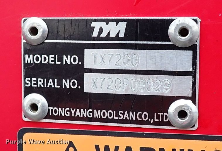 image for item IS9283 TYM T723  MFWD tractor