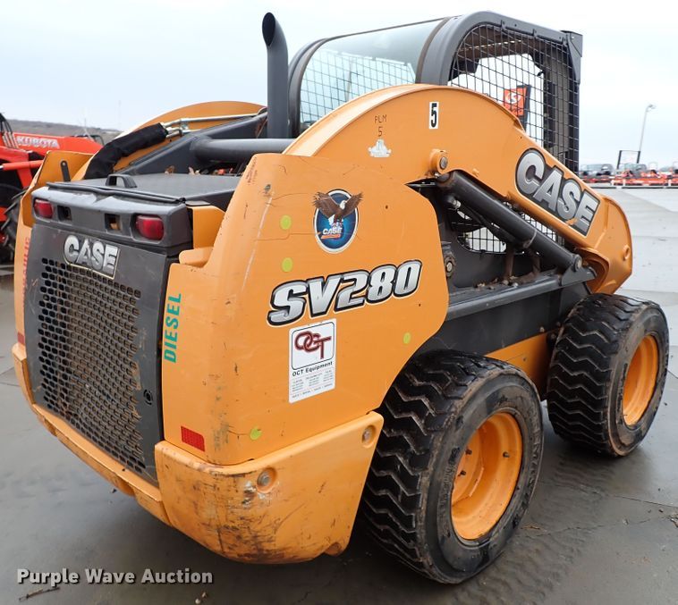 image for item IS9284 Case SV280  skid steer loader