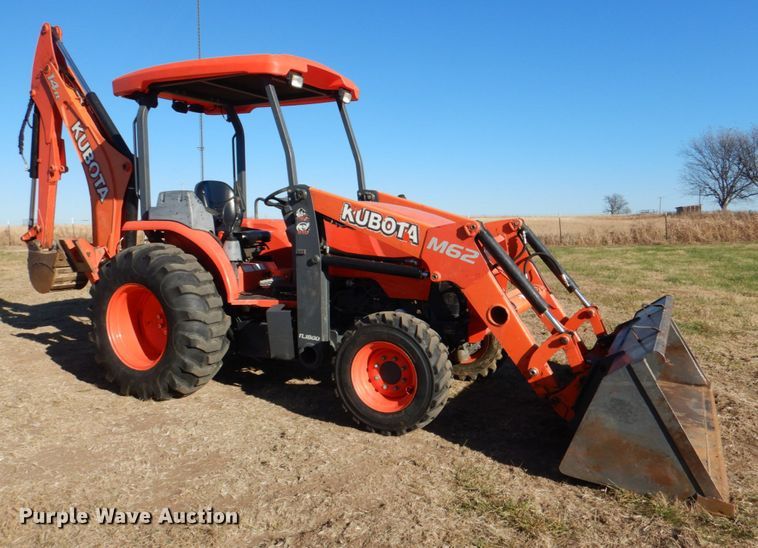 image for item JD9549 2018 Kubota M62  backhoe