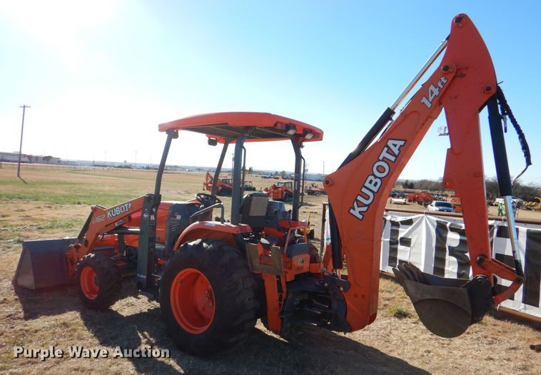 image for item JD9549 2018 Kubota M62  backhoe