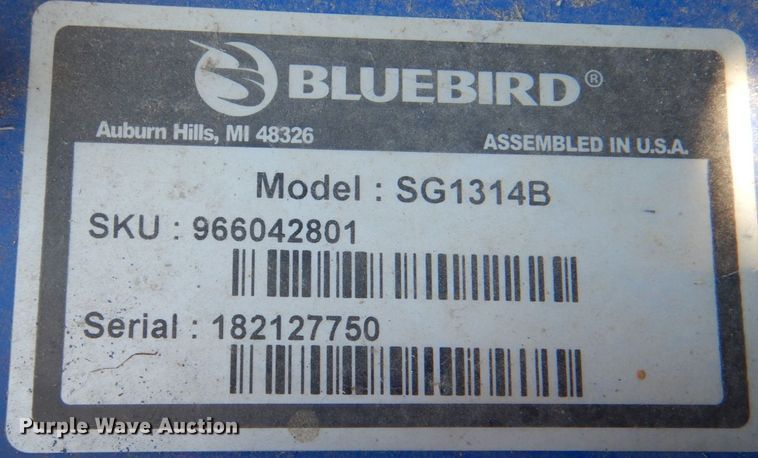 image for item JD9553 Blue Bird SG1314B  stump grinder