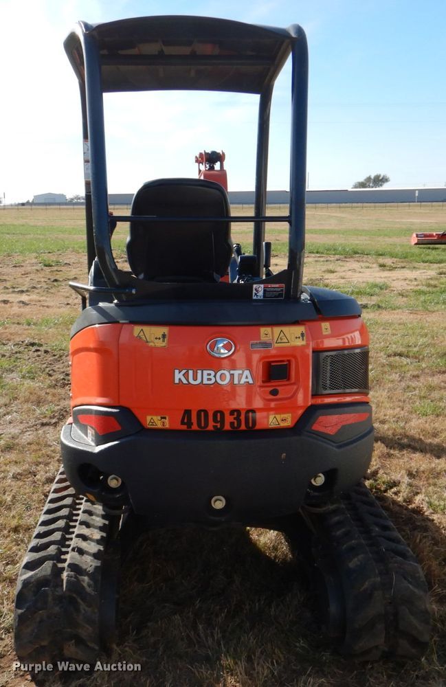 image for item JD9578 2020 Kubota U27-4  mini excavator