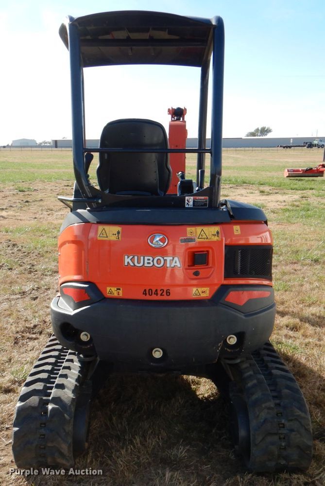 image for item JD9579 2019 Kubota U27-4  mini excavator