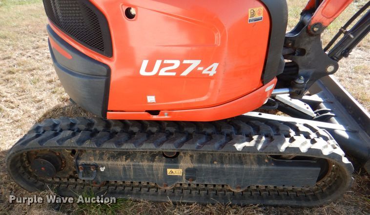 image for item JD9579 2019 Kubota U27-4  mini excavator