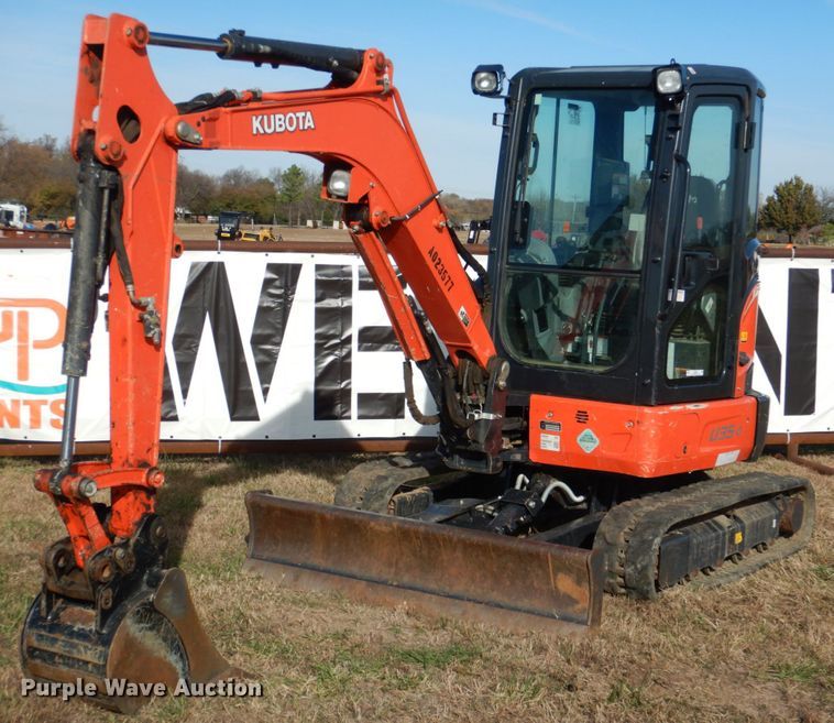 image for item JD9583 2020 Kubota U35-4  mini excavator