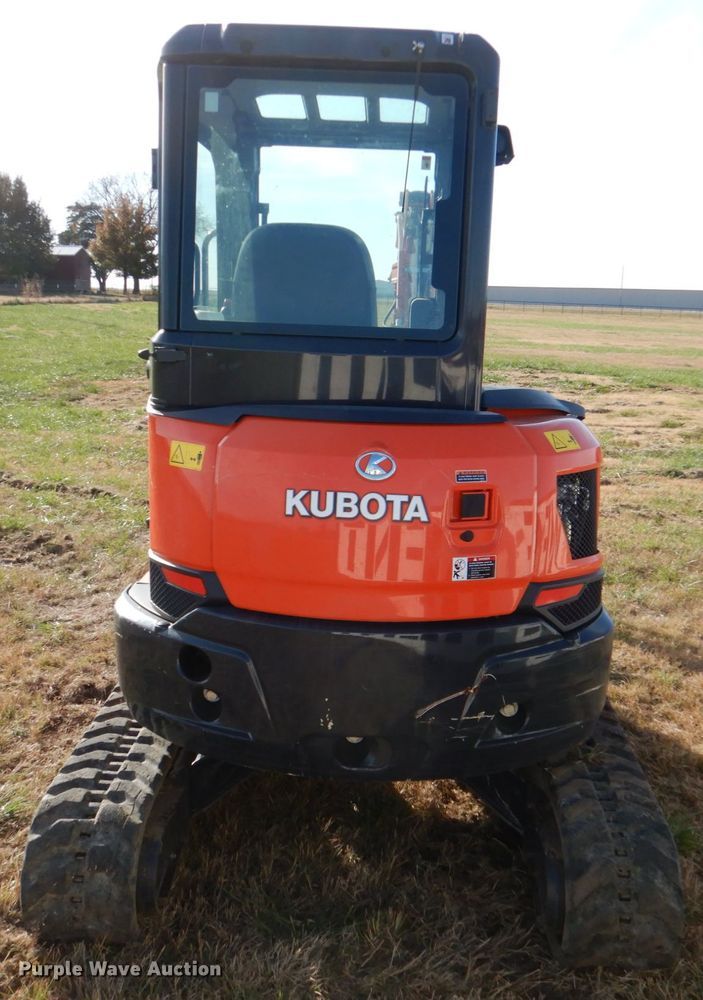 image for item JD9583 2020 Kubota U35-4  mini excavator