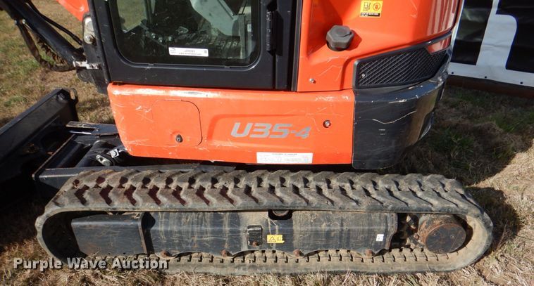 image for item JD9583 2020 Kubota U35-4  mini excavator