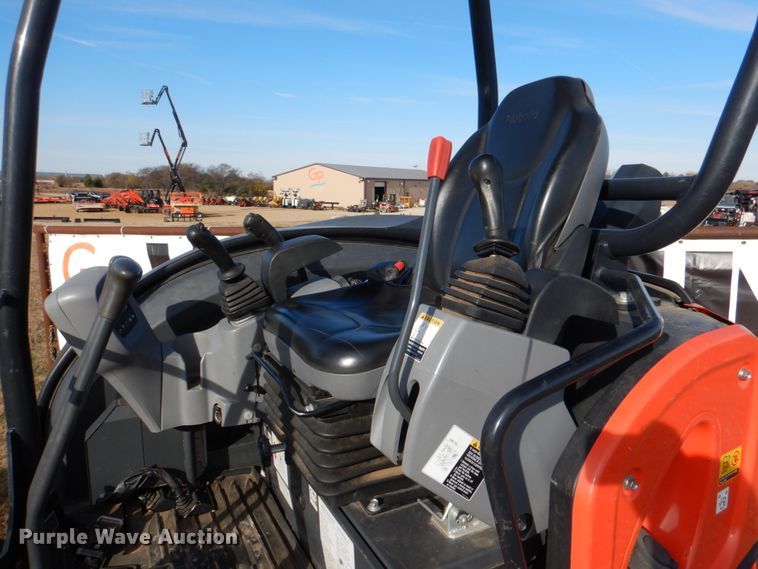 image for item JD9584 2019 Kubota U55-4  mini excavator