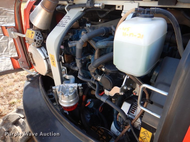 image for item JD9584 2019 Kubota U55-4  mini excavator