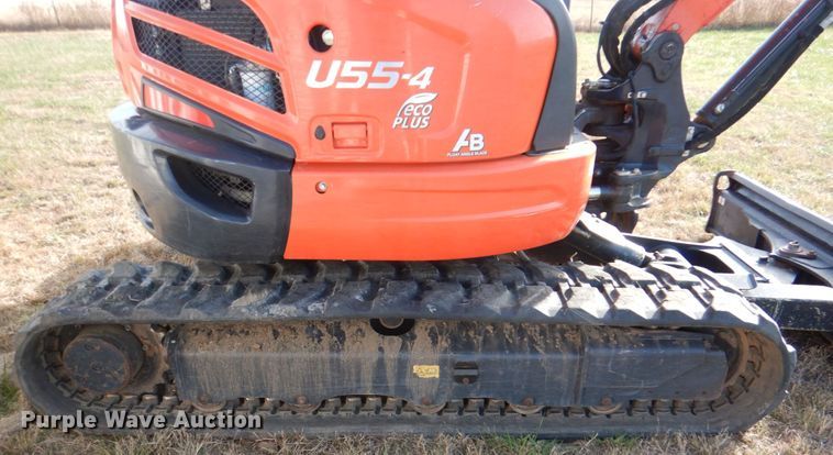 image for item JD9584 2019 Kubota U55-4  mini excavator