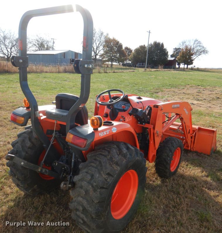 image for item JD9590 2020 Kubota L3901HST  MFWD tractor