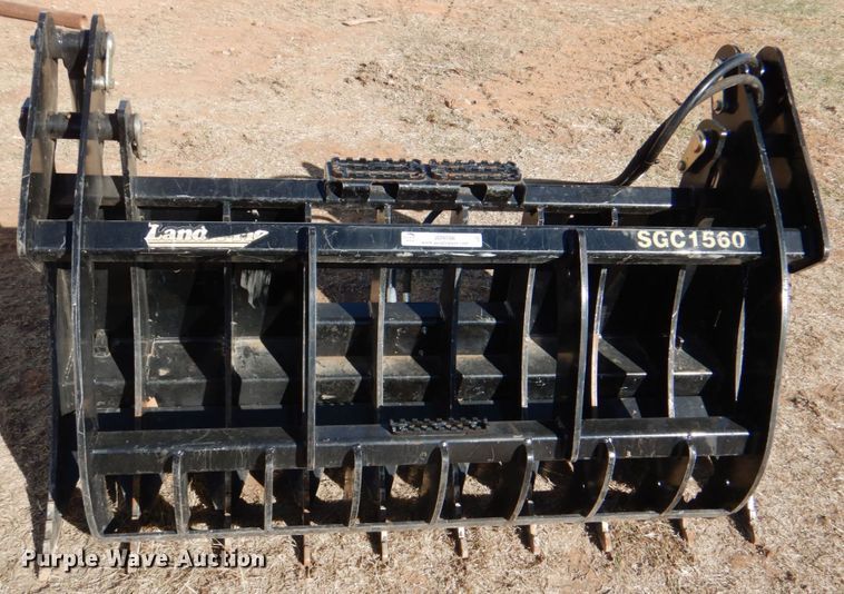 image for item JD9598 Land Pride SGC1560  skid steer claw grapple