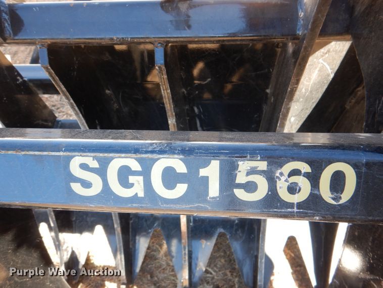 image for item JD9598 Land Pride SGC1560  skid steer claw grapple