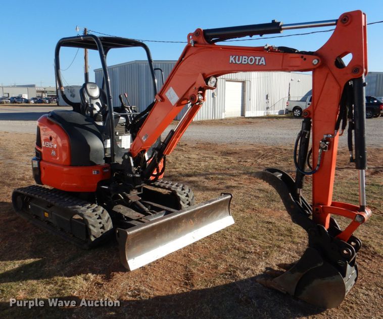 image for item JD9604 2020 Kubota U35-4  mini excavator