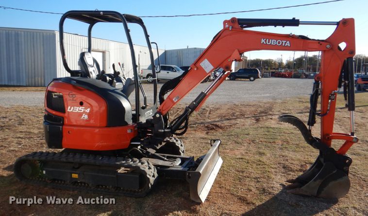 image for item JD9604 2020 Kubota U35-4  mini excavator
