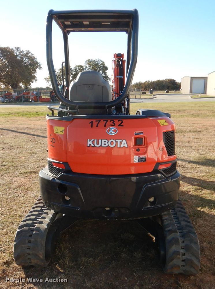 image for item JD9604 2020 Kubota U35-4  mini excavator