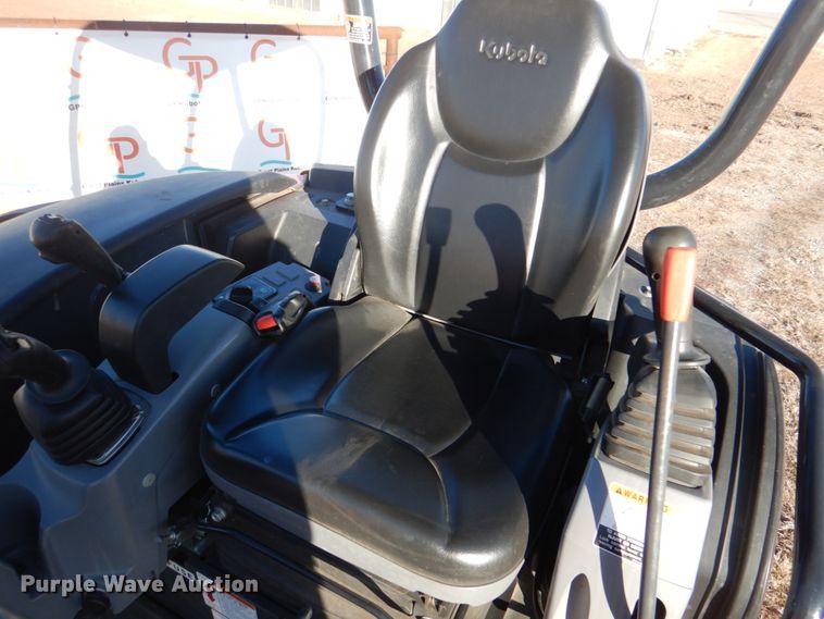 image for item JD9604 2020 Kubota U35-4  mini excavator