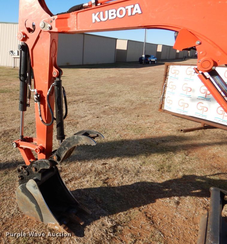 image for item JD9604 2020 Kubota U35-4  mini excavator