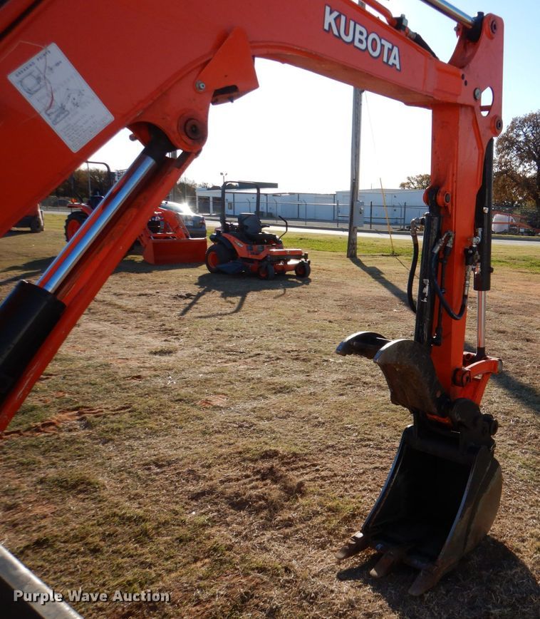 image for item JD9604 2020 Kubota U35-4  mini excavator