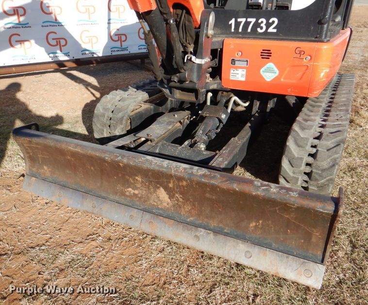 image for item JD9604 2020 Kubota U35-4  mini excavator