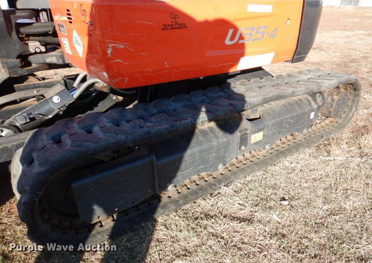 image for item JD9604 2020 Kubota U35-4  mini excavator
