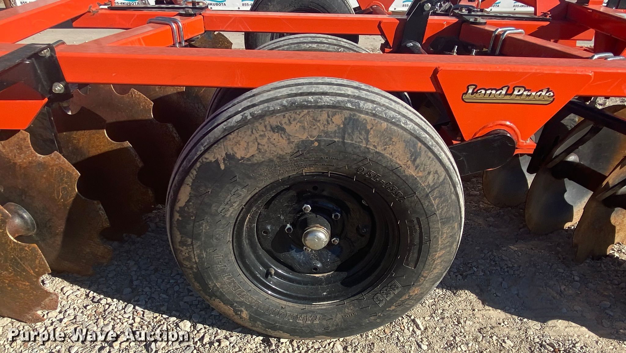 Land Pride DH3510 tandem disk in Ada, OK Item DL6760 sold Purple Wave