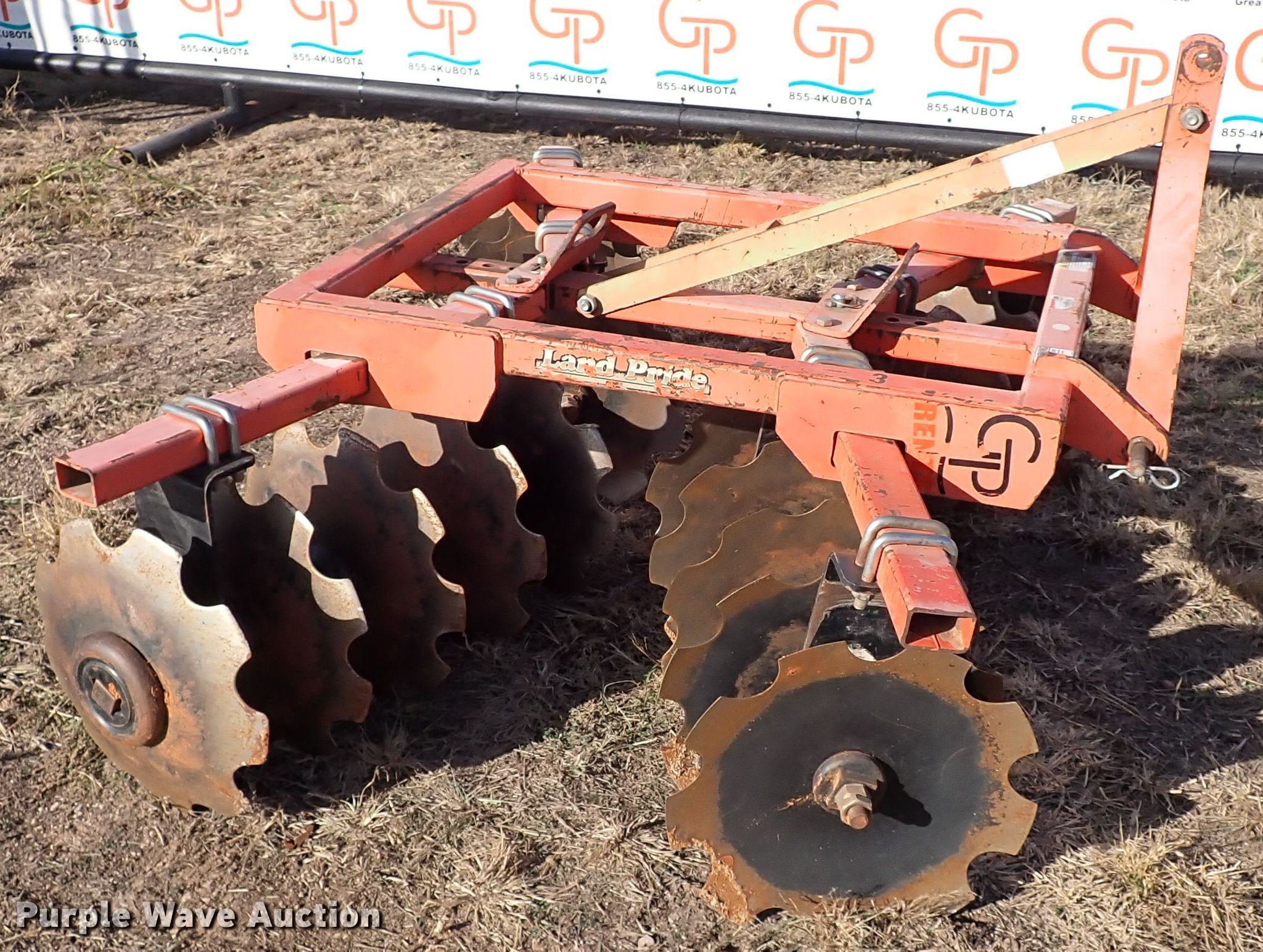 Land Pride DH1572 tandem disk in Norman, OK Item IC9705 sold Purple Wave