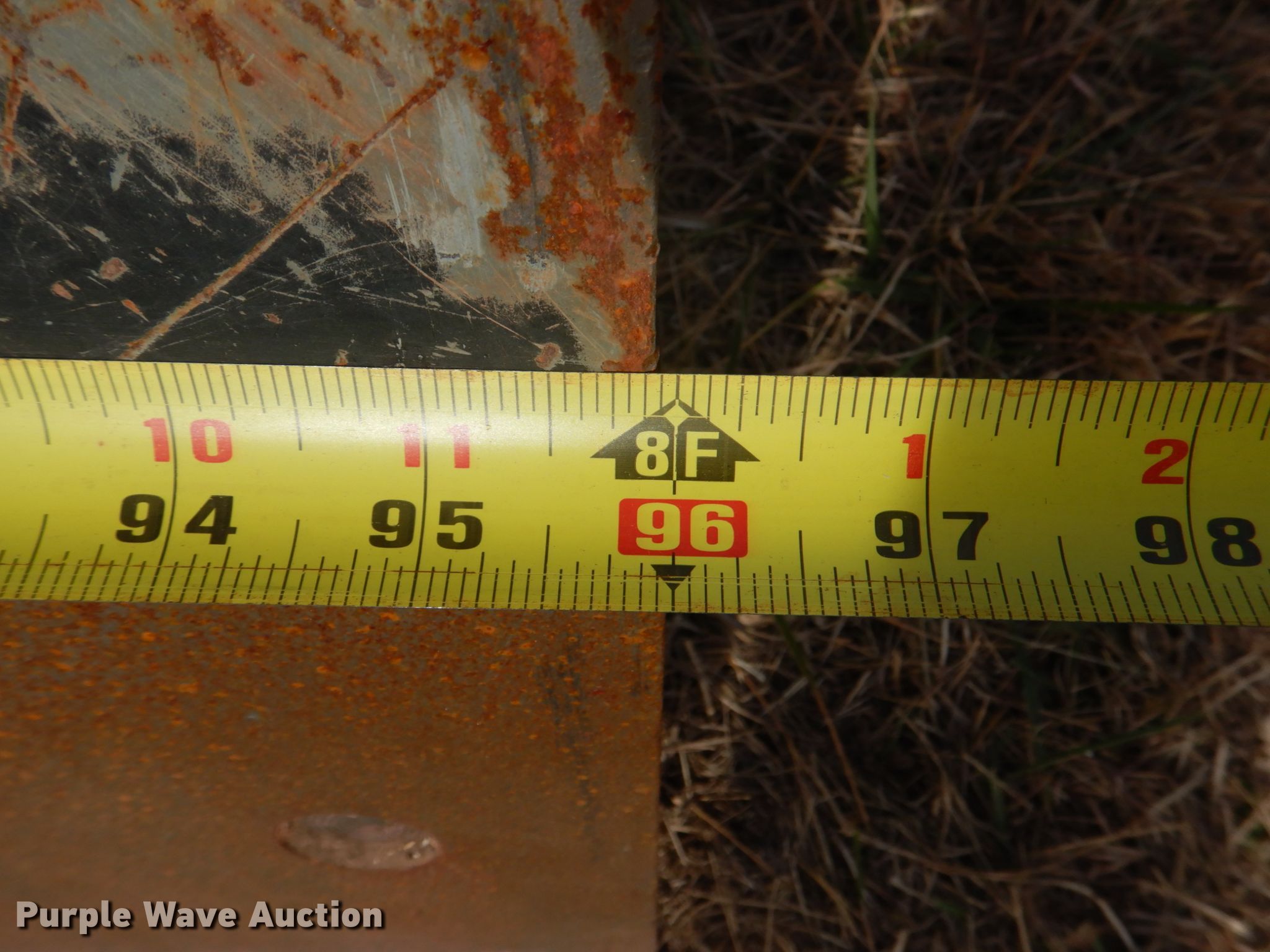 Kubota DZ3096 skid steer dozer blade in Davis, OK Item JD9504 sold