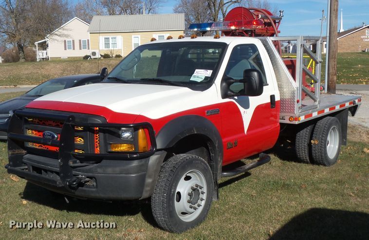 image for item DA7197 2006 Ford F450 Super Duty  brush fire truck